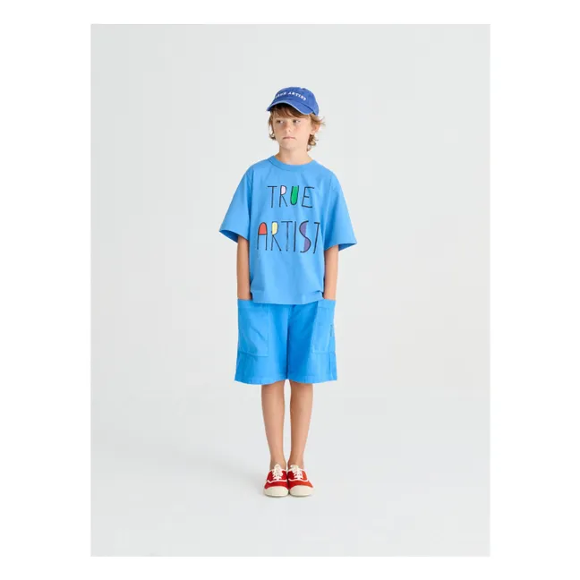 T-shirt N°5 Coton Bio | Bleu roi
