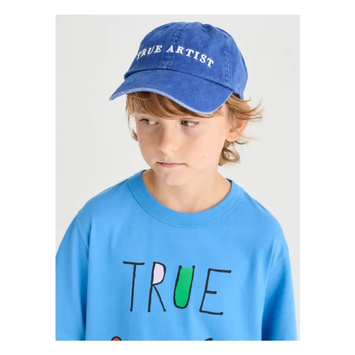 Camiseta N°5 Algodón orgánico | Azul Rey- Imagen del producto n°2