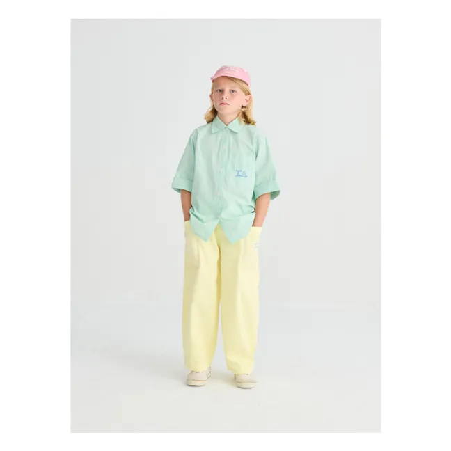 Chemise N°6 Rayée | Vert
