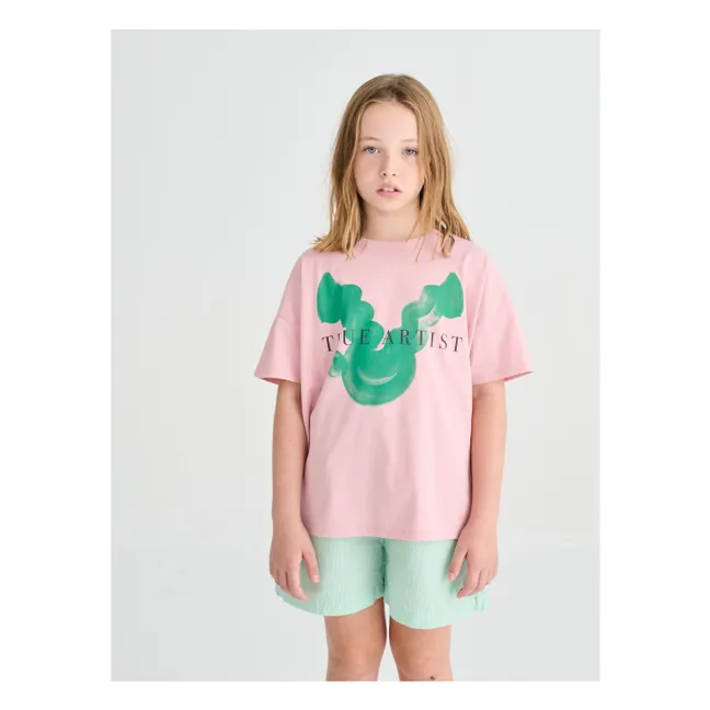 Short N°11 Rayé | Vert