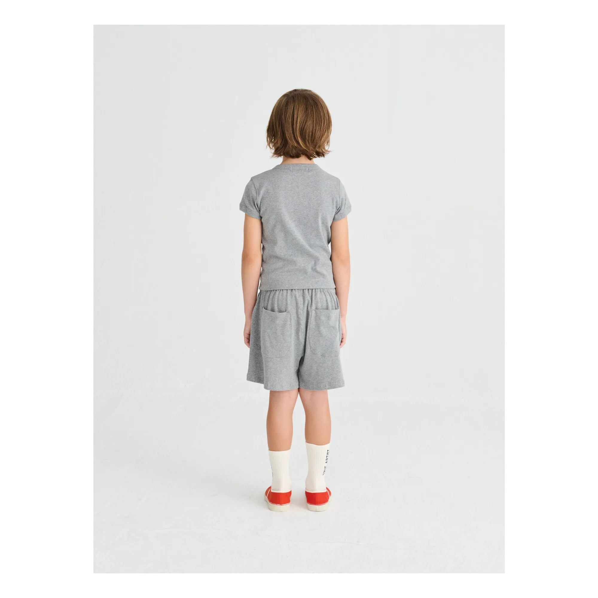 Short N°4 | Gris chiné- Image produit n°6
