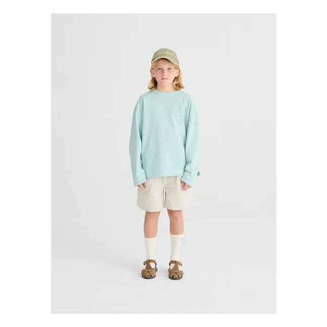 Camiseta N°2 Algodón orgánico | Azul Pálido