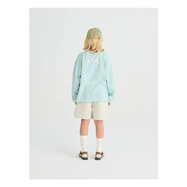 T-shirt N°2 Coton Bio | Bleu pâle