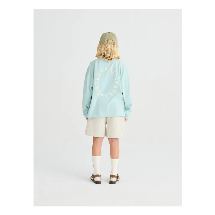 Camiseta N°2 Algodón orgánico | Azul Pálido- Imagen del producto n°2