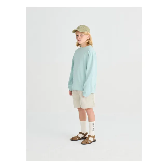 T-shirt N°2 Coton Bio | Bleu pâle