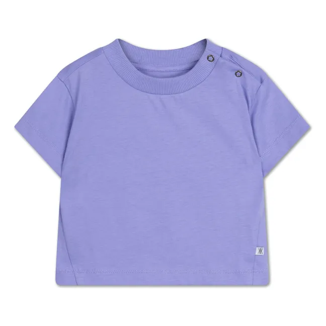 T-shirt Oversized Coton Bio | 	Lilas