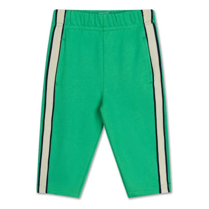 Jogger de algodón orgánico para bebé | Verde- Imagen del producto n°0