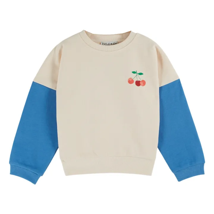 Sweat Cerises | Crème- Image produit n°2