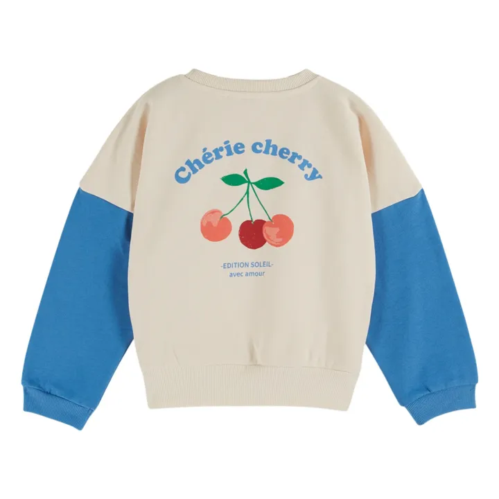 Sweat Cerises | Crème- Image produit n°0