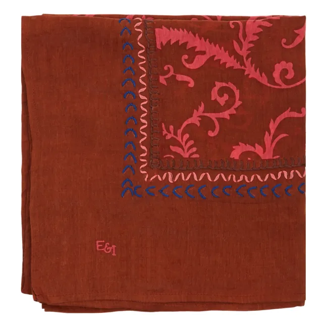 Foulard Soie et Coton | Sienne