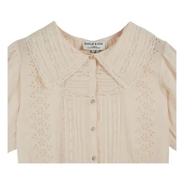 Blouse Vintage Coton | Crème
