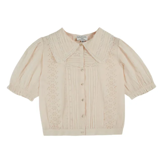 Blouse Vintage Coton | Crème