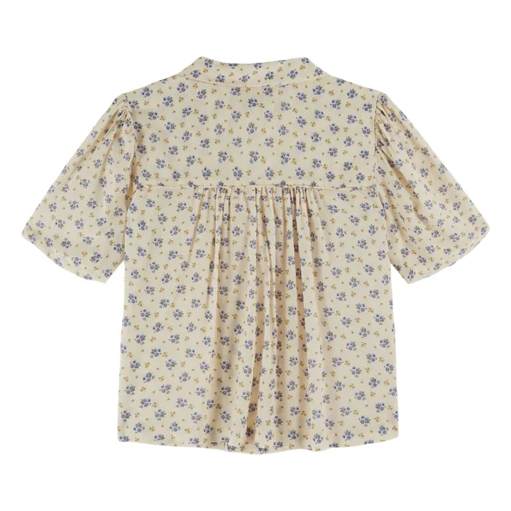 Blusa estampada | Azul- Imagen del producto n°4