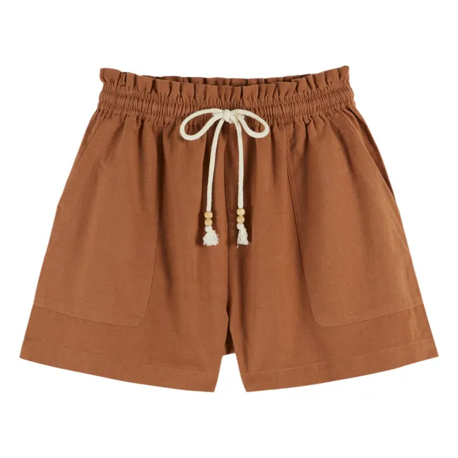 Darren Cotton shorts | Brown