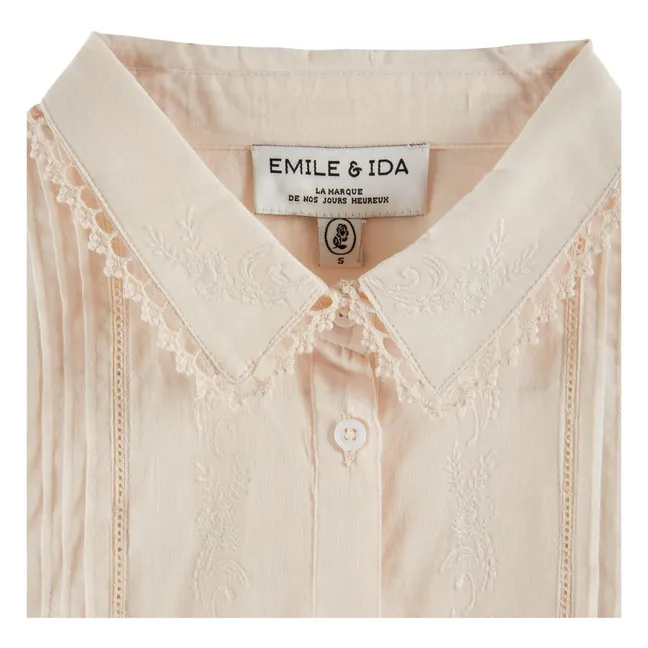 Blouse Vintage Coton | Crème