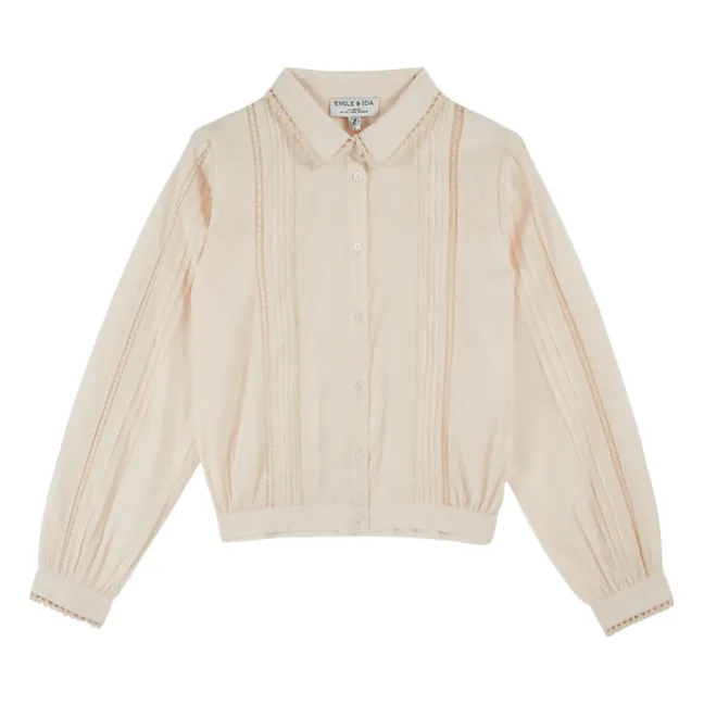 Blouse Vintage Coton | Crème