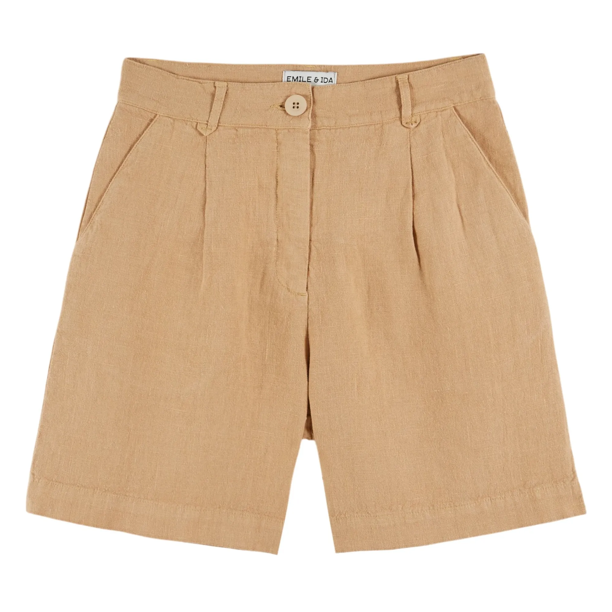 Emile Et Ida Beige Darius Lin Shorts
