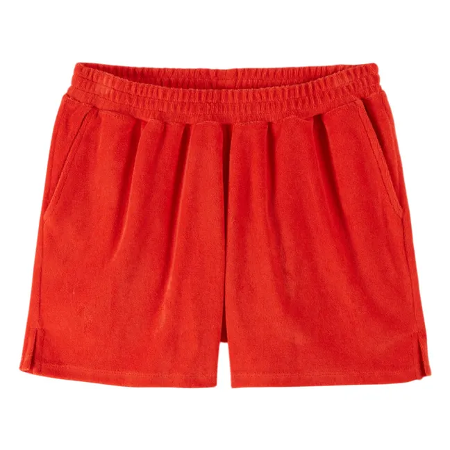 Short Eponge | Coquelicot