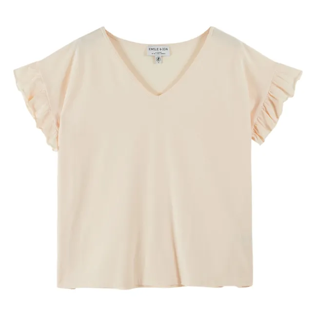 Doudou Organic Cotton T-shirt | Cream