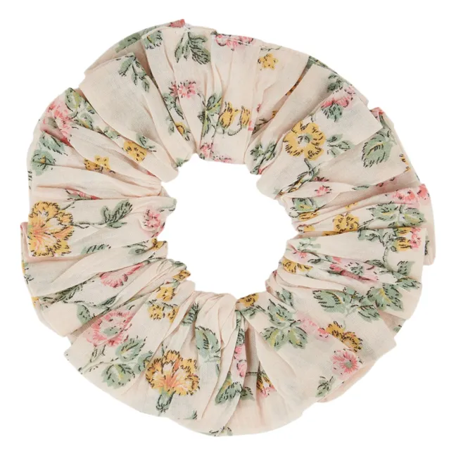 Chouchou Fleuri Coton Bio | Naturel