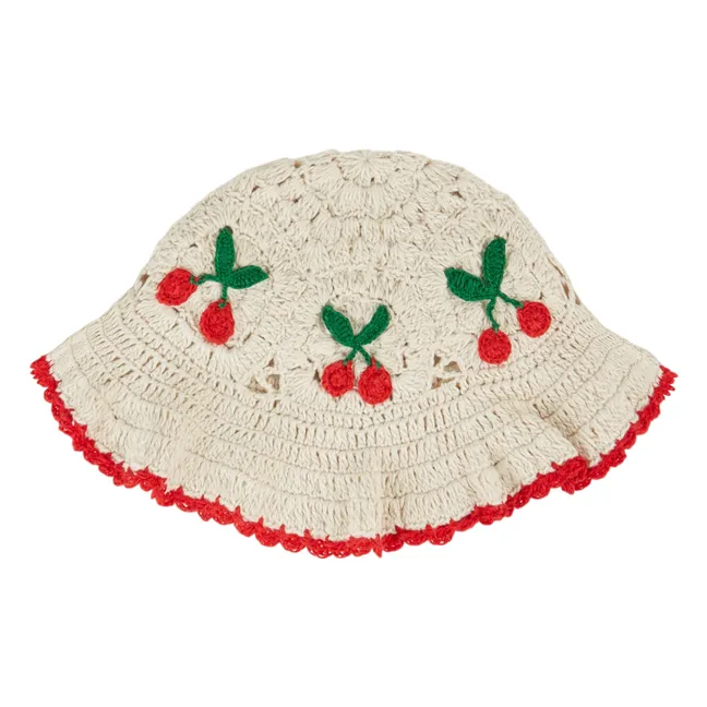 Bob Crochet Cerises | Crème