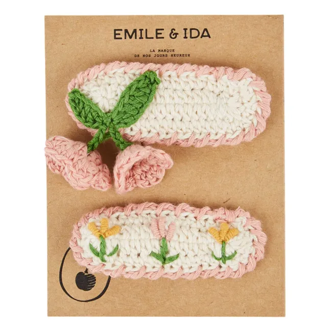 Tulip hair slide | Pink