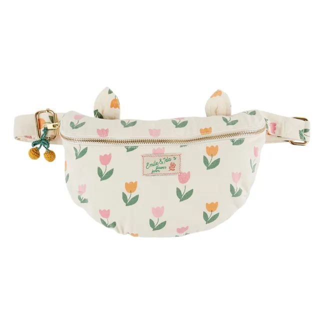 Sac Banane Tulipes | Crème