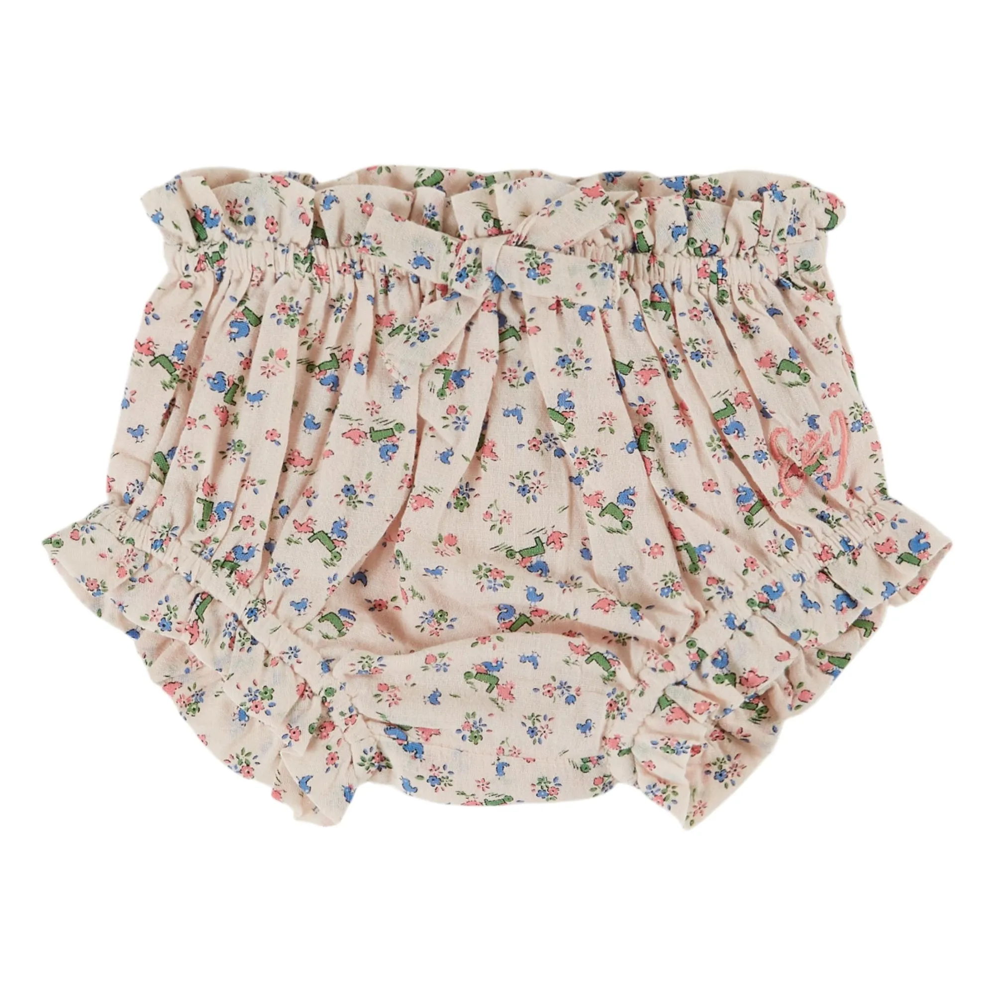 Emile Et Ida Pale Pink Bloomer Fleuri