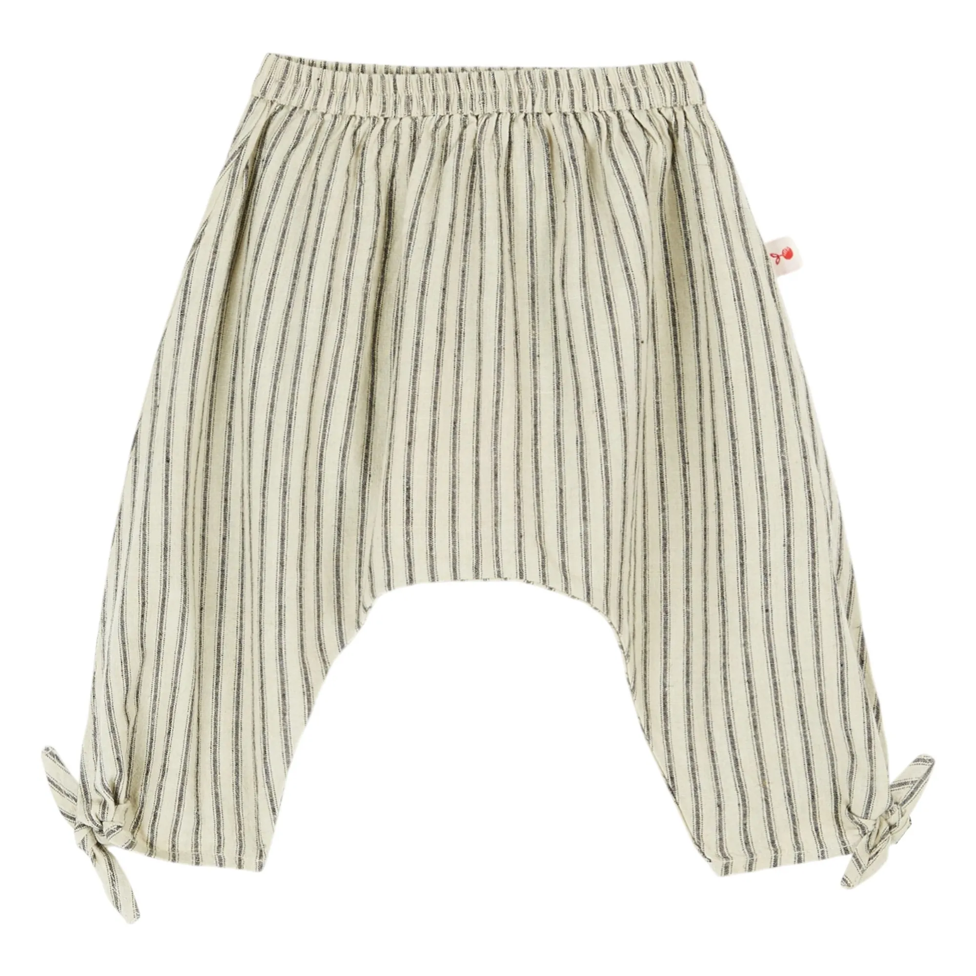 Emile Et Ida Natural Striped Sarouel Pants