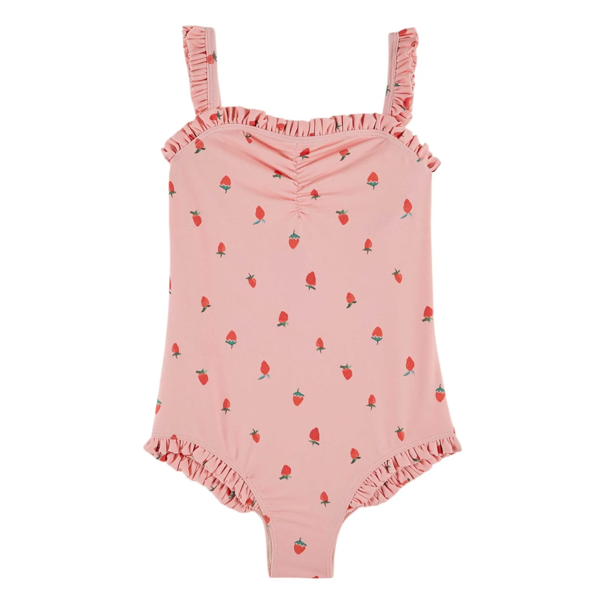 Emile Et Ida Pink Strawberry Swimsuit