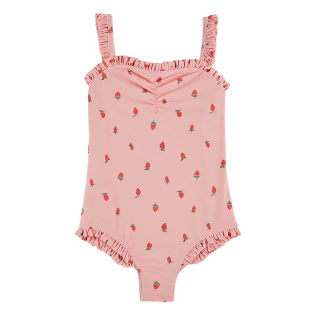 Maillot de Bain Fraises | Rose