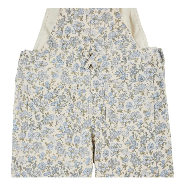 Salopette Fleurie | Cream