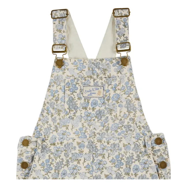 Salopette Fleurie | Cream