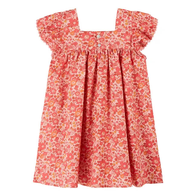 Vestido Liberty | Coral