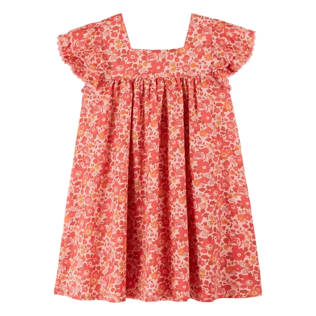 Vestido Liberty | Coral