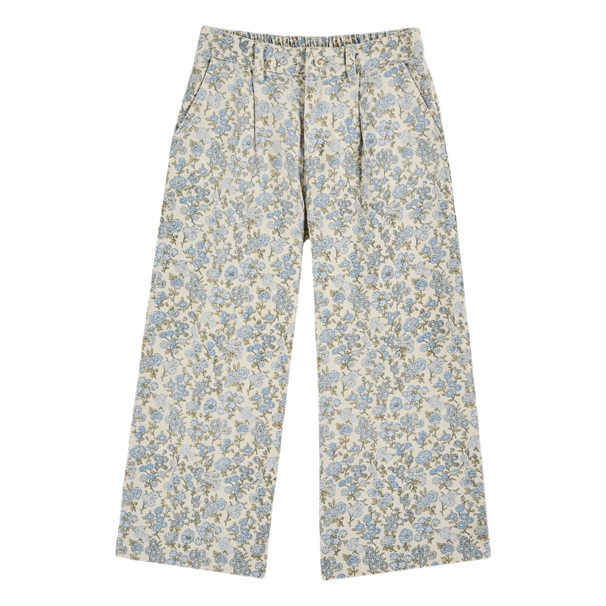 Emile Et Ida Cream Bloomer Trousers