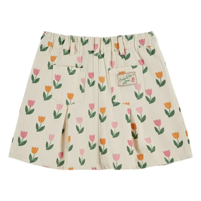 Falda tulipán | Crema