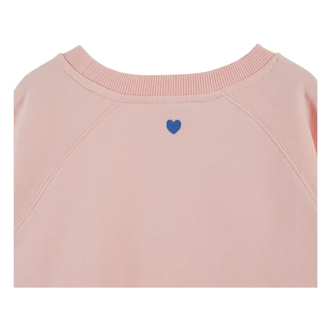 Bonheur Sweat Algodón orgánico | Rosa