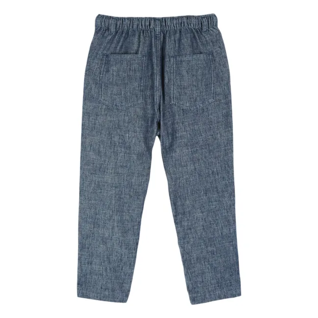 Pantalones con cordón | Azul Marino