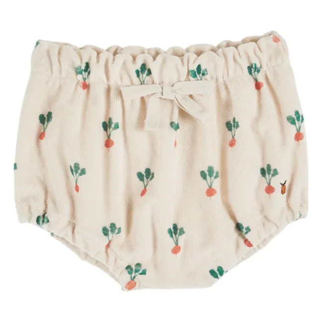 Bloomer de esponja de rábano de algodón orgánico | Crema