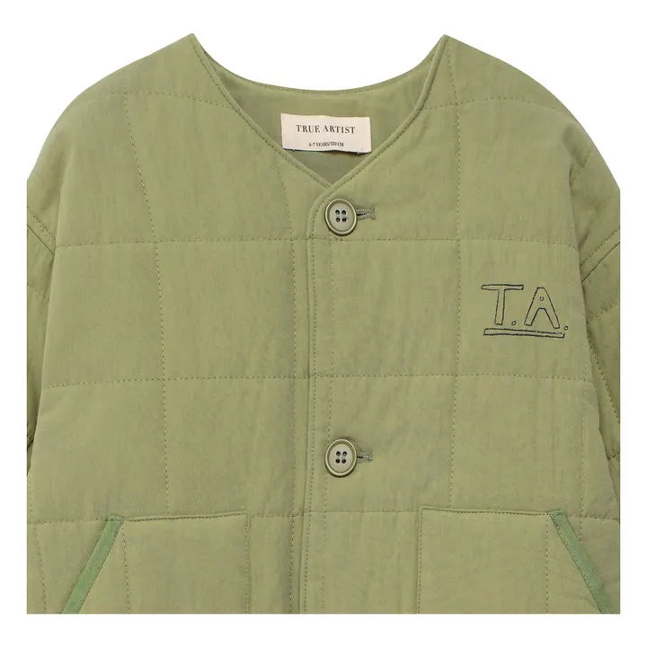 Chaqueta acolchada N°1 | Khaki- Imagen del producto n°3