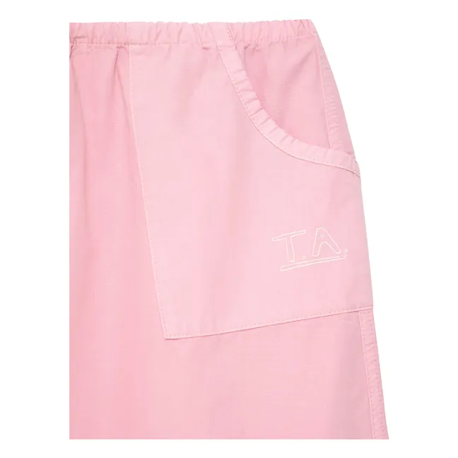 Falda N°6 Algodón Ecológico | Rosa