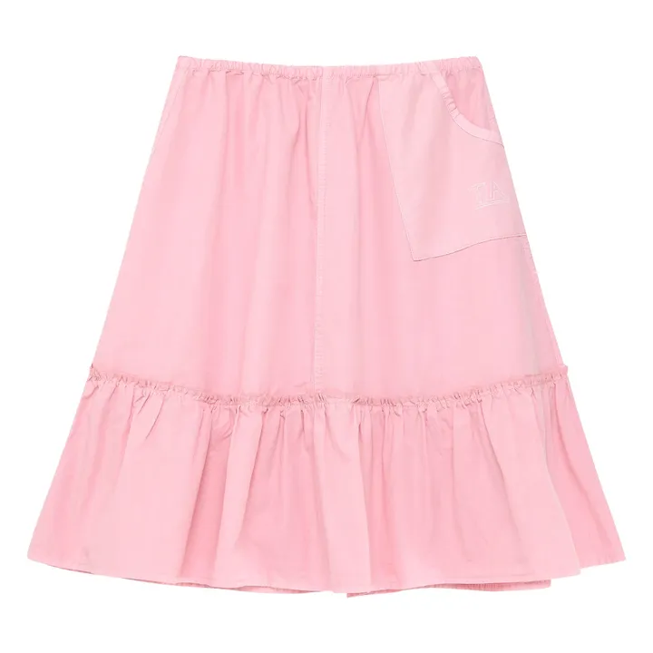 Falda N°6 Algodón Ecológico | Rosa- Imagen del producto n°0
