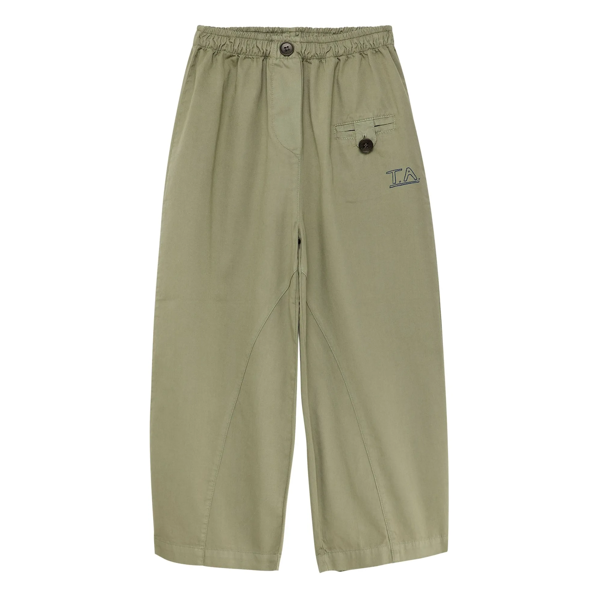 True Artist Khaki Ample Pants N°15 Organic Cotton