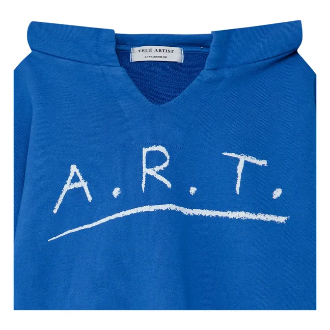 Sudadera N°9 Algodón Ecológico | Azul Rey