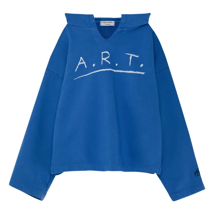 Sudadera N°9 Algodón Ecológico | Azul Rey- Imagen del producto n°0