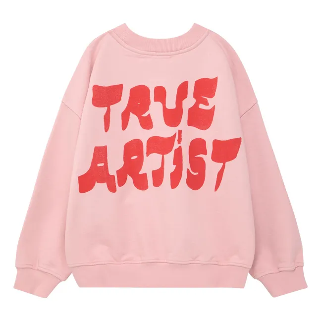 Sweat N°11 True Artist Coton Bio | Rose pâle