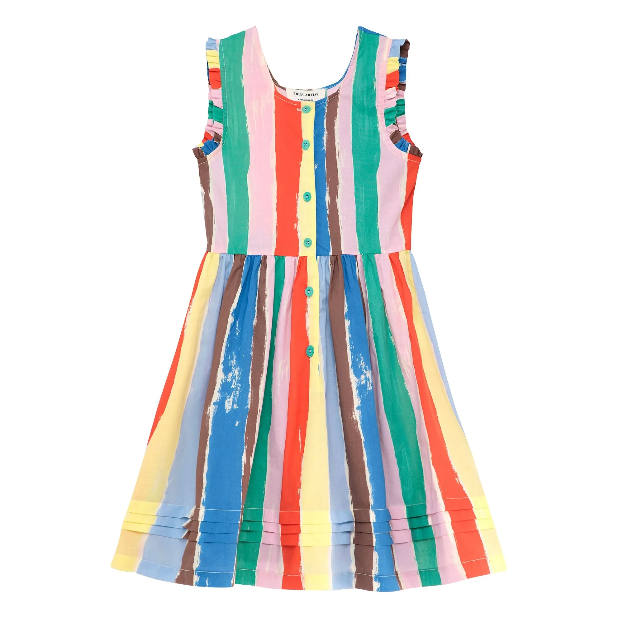 Robe Rayée | Bleu- Image produit n°0