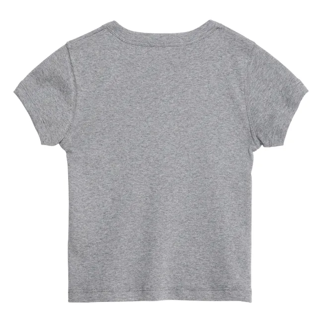 T-shirt N°21 | Gris chiné