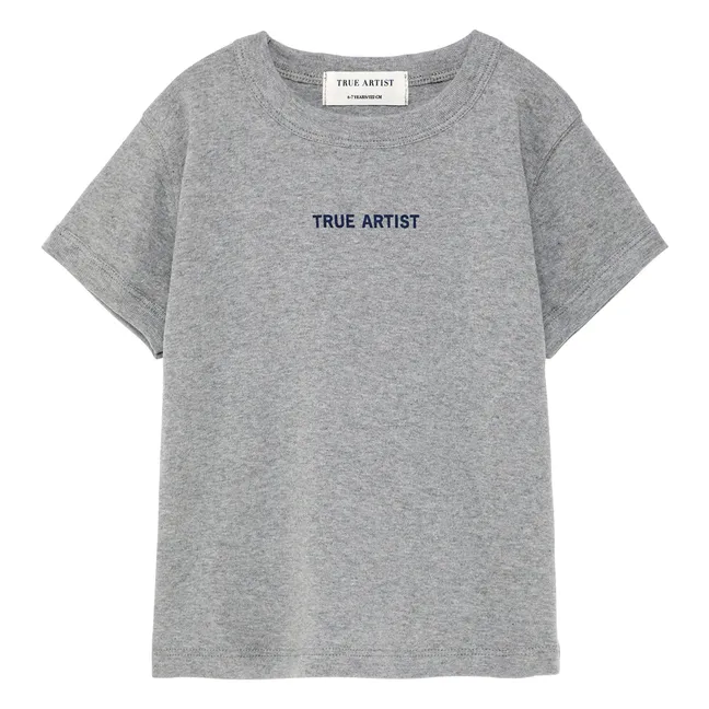 T-shirt N°21 | Gris chiné